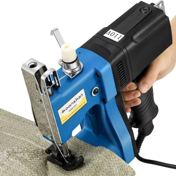 Bag Closer Machine Industrial Bag Closing Machine Bag Sewing Machine Automatic Woven Bag Sewer Packing Machine for Packing Bags Non-woven Fabrics Leather (GS7-017)