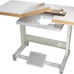 JUKI MO-6816s Serger 5 Thread Sewing Machine,Table & Servo Motor Assembled and Light (5 FIVE THREAD SAFETY STITCH two needle)