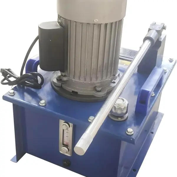 TECHTONGDA 100T Track Pin Press Machine 110V Crawler Pin Dismantling Tool, Pressing Sleeve Press Chain Integrated Machine with Manual & Electric Integrated Pump, Excavator Chain Repair Equipment