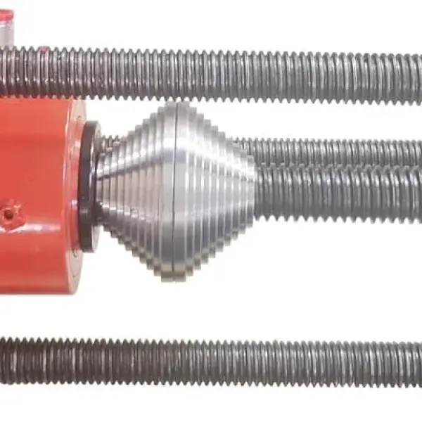 TECHTONGDA 100T Track Pin Press Machine 110V Crawler Pin Dismantling Tool, Pressing Sleeve Press Chain Integrated Machine with Manual & Electric Integrated Pump, Excavator Chain Repair Equipment