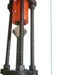 TECHTONGDA 100T Track Pin Press Machine 110V Crawler Pin Dismantling Tool, Pressing Sleeve Press Chain Integrated Machine with Manual & Electric Integrated Pump, Excavator Chain Repair Equipment