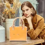 tusoo Clear TPU DIY Tote Bag Handbag Making Kit Handmade Gift Bags for Women, Handbag Tool Set Birthday Holiday Bag Making Kit (Clear-D)