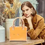 tusoo Clear TPU DIY Tote Bag Handbag Making Kit Handmade Gift Bags for Women, Handbag Tool Set Birthday Holiday Bag Making Kit (Clear-D)