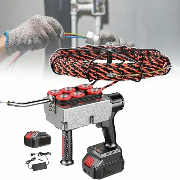 Pull Wire Hidden Pipe Threader, Fully Automatic Threading Machine, Dark Wire Electric Wire Pulling Tool Threading Machine