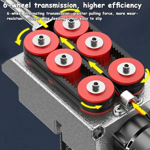 Pull Wire Hidden Pipe Threader, Fully Automatic Threading Machine, Dark Wire Electric Wire Pulling Tool Threading Machine