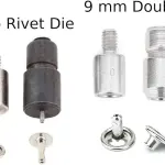 Leather Hand Press Machine kit for Setting Rivets, Eyelets and snap Buttons