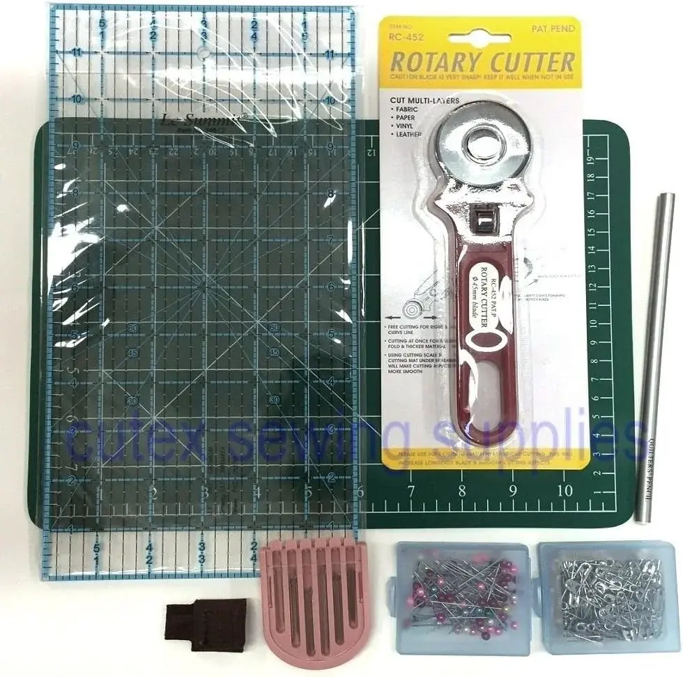 Start to Quilt Kit - 8 Pc. Sewing & Quilting Tool Set