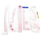 7pcs French Curve Ruler Set High Accuracy Complete Tools Sewing Rulers Set with Scale for Beginners Tailors Pattern Making