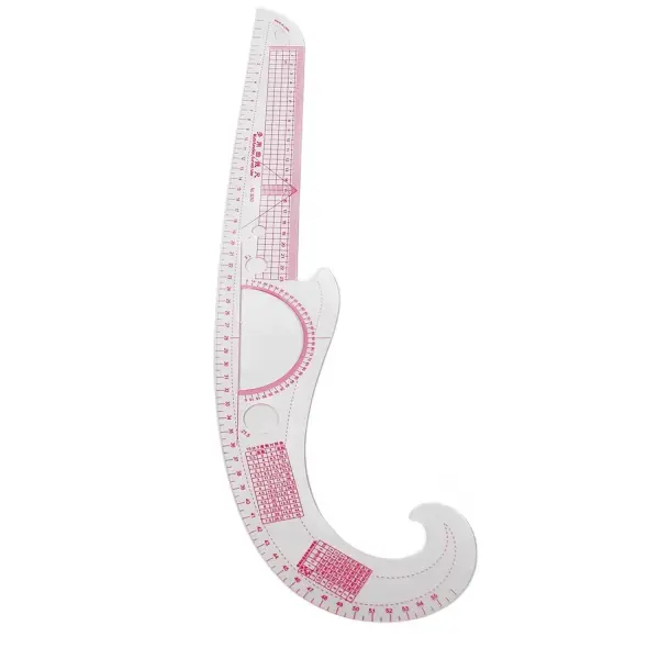 7pcs French Curve Ruler Set High Accuracy Complete Tools Sewing Rulers Set with Scale for Beginners Tailors Pattern Making