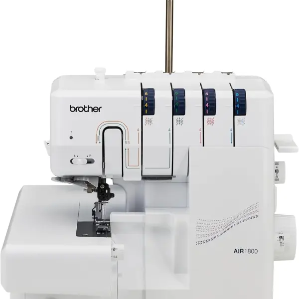 Brother AIR1800 Air Serger with Jet Air Threading, 2/3/4 Thread, LED Lit Work Area