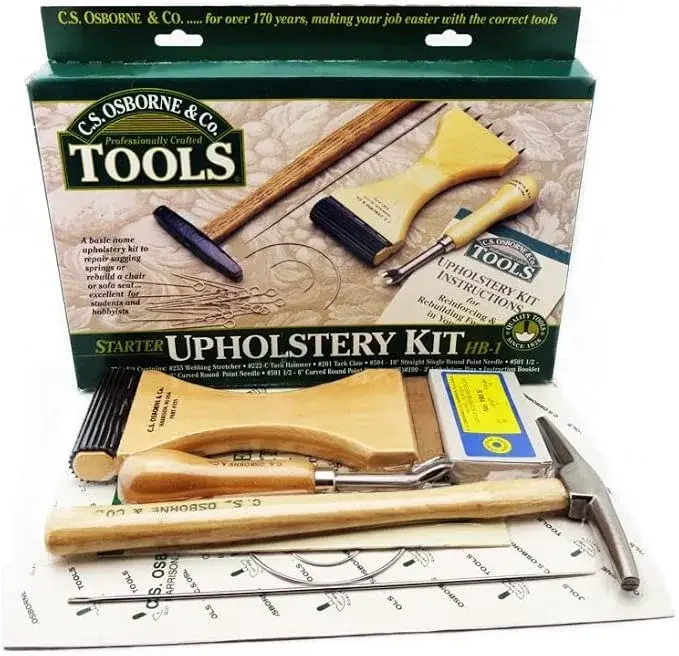 BAIJAC Replacemelt for C.S. Osborne Starter Upholstery Kit HB-1 Professionally Crafted Tools