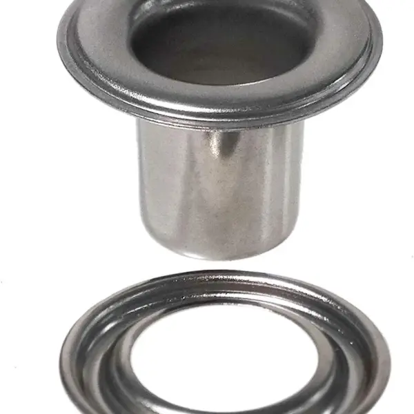 Stimpson Self-Piercing Grommet and Washer Set - Heavy-Duty Stainless Steel Grommets for Fabric, Leather, and Tarp - 2XL Grommet Tool Kit for Eyelet, Hole Punch, and Rivet - 4,000 Sets, Durable, Strong