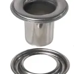 Stimpson Self-Piercing Grommet and Washer Set - Heavy-Duty Stainless Steel Grommets for Fabric, Leather, and Tarp - 2XL Grommet Tool Kit for Eyelet, Hole Punch, and Rivet - 4,000 Sets, Durable, Strong