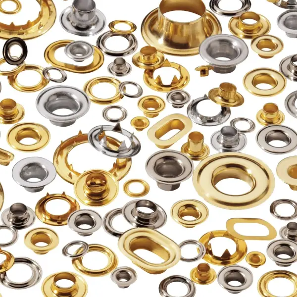 Stimpson Self-Piercing Grommet and Washer Set - Heavy-Duty Stainless Steel Grommets for Fabric, Leather, and Tarp - 2XL Grommet Tool Kit for Eyelet, Hole Punch, and Rivet - 4,000 Sets, Durable, Strong