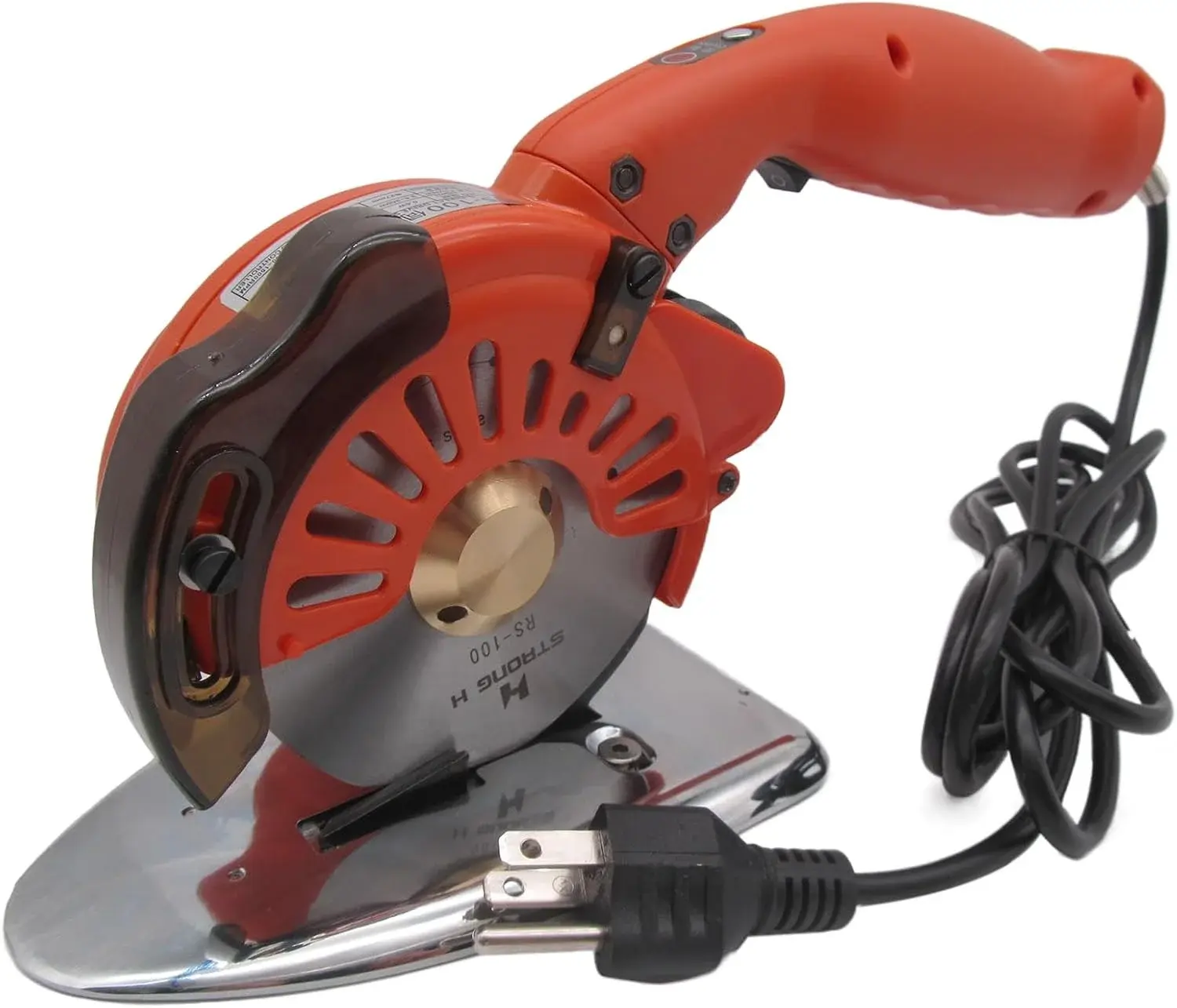 CKPSMS brand RCS-1001 5 speed electric rotary cutter ideal for single and multi-layer fabric,leather,clothes ideal for sewing, crafts and DIY projects