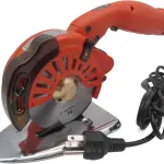 CKPSMS brand RCS-1001 5 speed electric rotary cutter ideal for single and multi-layer fabric,leather,clothes ideal for sewing, crafts and DIY projects