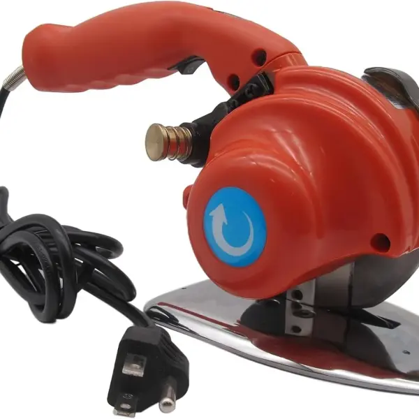 CKPSMS brand RCS-1001 5 speed electric rotary cutter ideal for single and multi-layer fabric,leather,clothes ideal for sewing, crafts and DIY projects