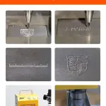 LYXC Carbide Marking Needle for SFX Pneumatic Marking Machine Deep Marking (ZS-Marking-15080, φ6*110mm)