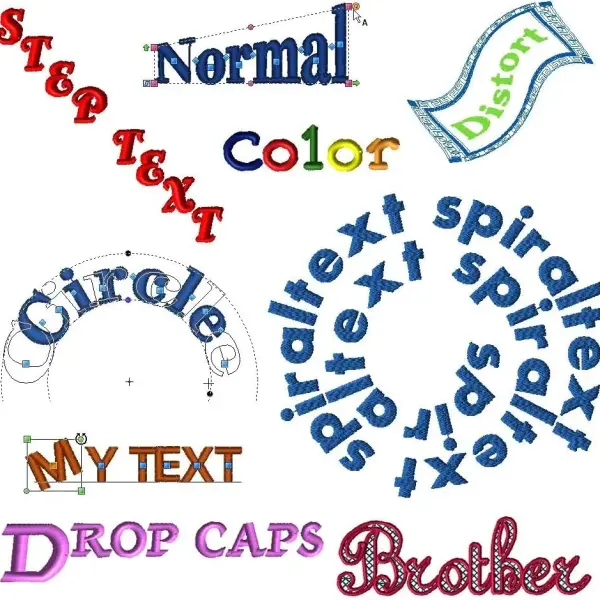 Brother BES Blue Edition Embroidery & Lettering Software - 199 Pre-Digitized Fonts, Monogram Designing, Editing and More!