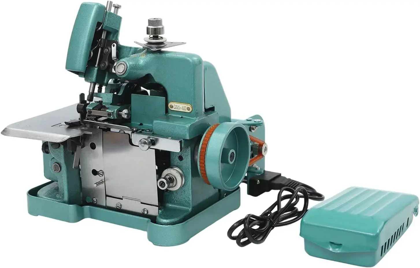 Overlock Machine, Overlocker Sewing Machine, 150W Sergers & Overlock Machines, Overlock Width 2.5-3.5 mm, 3000 Stitches/min Sewing Speed, Small Household Sewing Handheld Tool
