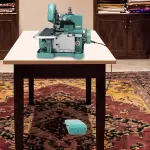Overlock Machine, Overlocker Sewing Machine, 150W Sergers & Overlock Machines, Overlock Width 2.5-3.5 mm, 3000 Stitches/min Sewing Speed, Small Household Sewing Handheld Tool