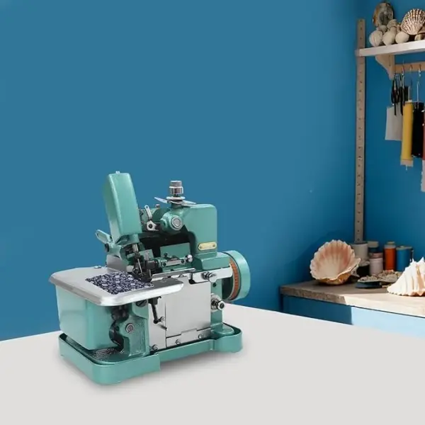 Overlock Machine, Overlocker Sewing Machine, 150W Sergers & Overlock Machines, Overlock Width 2.5-3.5 mm, 3000 Stitches/min Sewing Speed, Small Household Sewing Handheld Tool
