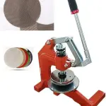 INTBUYING Hand Pressure Sampling Knife Textile Fabric gram Instrument Round Sample Cutter Textile Carpet Sample Cutter