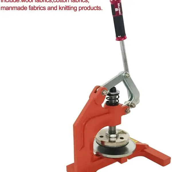 INTBUYING Hand Pressure Sampling Knife Textile Fabric gram Instrument Round Sample Cutter Textile Carpet Sample Cutter