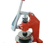 INTBUYING Hand Pressure Sampling Knife Textile Fabric gram Instrument Round Sample Cutter Textile Carpet Sample Cutter
