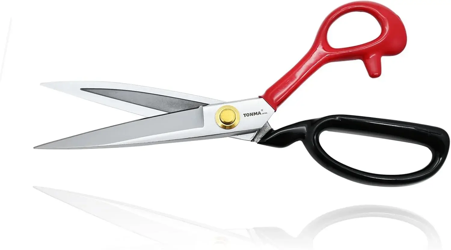 TONMA Fabric Scissors [Made in Japan] 10 Inch Professional Sewing Scissors for Tailoring Heavy Duty Japanese Solid Steel Tailor Shears for Leather Cutting Home Office Artists Dressmakers