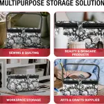 SINGER 07232 Sewing Basket with Sewing Kit Accessories