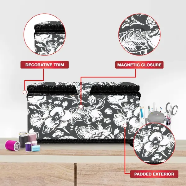 SINGER 07232 Sewing Basket with Sewing Kit Accessories