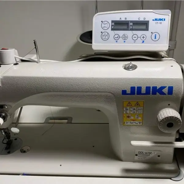 Juki DDL-8700-7 Complete Under Trimmer CP-18 Panel Table, Stand Fully Assembled