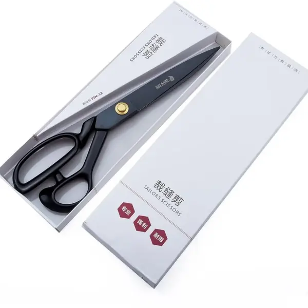 SMITH CHU Sewing Scissors-Heavy Duty Tailor Scissors Shears for Fabric,Leather,Raw Materials,Dressingmaking,Altering-Professional Upholstery Shears for Dressmakers Students Office Crafting (12 inch)