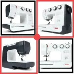 Bernette B35 Sewing Machine for Beginners | 23 Built-In Stitches, 7 Presser Feet, One-Step Buttonhole | Includes Cutting Mat, Scissors, Bobbins, Seam Ripper, Screwdriver, Foot Pedal & Accessories