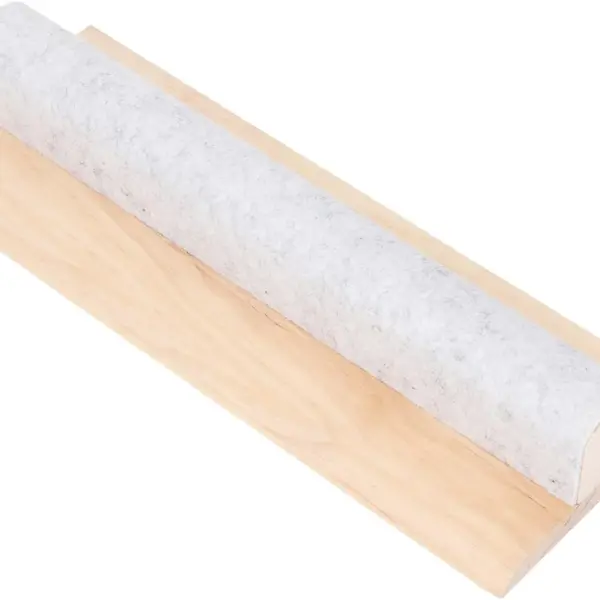 GLOGLOW Nan Notions Fabric Flattening Tool, Multifunctional Hardwood Pressing Bar, Ideal for Quilting and Tailoring, Size 15 X 40 X 7cm Handicrafts