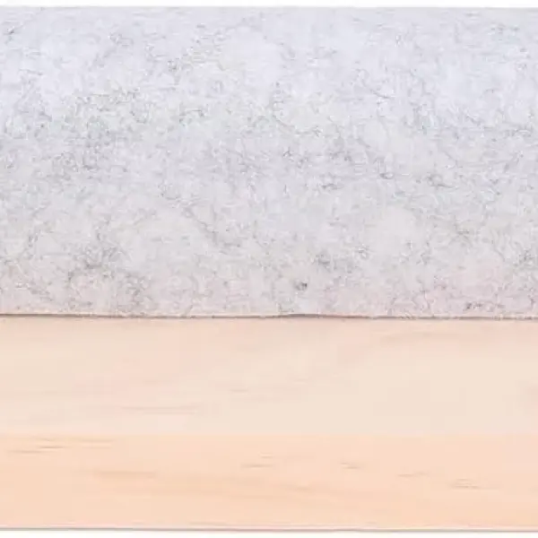 GLOGLOW Nan Notions Fabric Flattening Tool, Multifunctional Hardwood Pressing Bar, Ideal for Quilting and Tailoring, Size 15 X 40 X 7cm Handicrafts