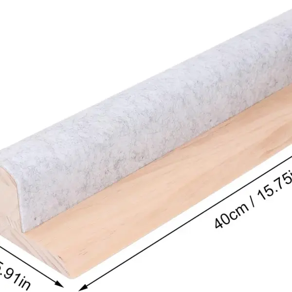 GLOGLOW Nan Notions Fabric Flattening Tool, Multifunctional Hardwood Pressing Bar, Ideal for Quilting and Tailoring, Size 15 X 40 X 7cm Handicrafts