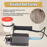 Portable Cycloidal Veneer Patchwork Machine, Automatic Mechanical Sewing Tool with Thread, for Wood Panel Stitching, Upholstery Crafting Single
