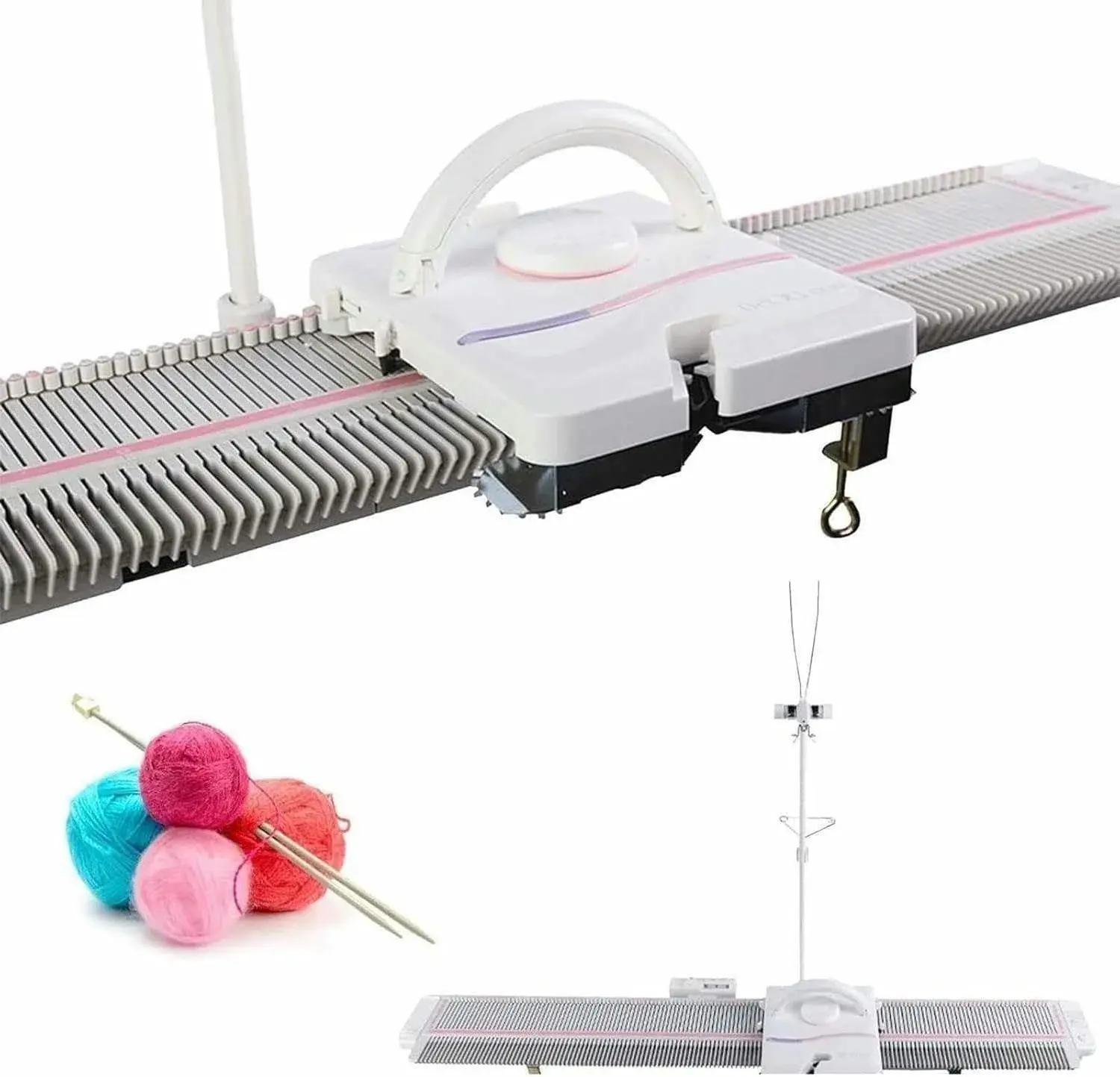 Automatic Knitting Machine, Craft Plastic Home Knitting Machine, Hand Knitting Yarns,Home Sewing Tool Set