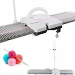 Automatic Knitting Machine, Craft Plastic Home Knitting Machine, Hand Knitting Yarns,Home Sewing Tool Set