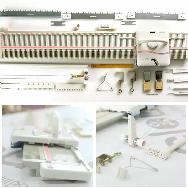 Automatic Knitting Machine, Craft Plastic Home Knitting Machine, Hand Knitting Yarns,Home Sewing Tool Set