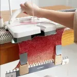 Automatic Knitting Machine, Craft Plastic Home Knitting Machine, Hand Knitting Yarns,Home Sewing Tool Set