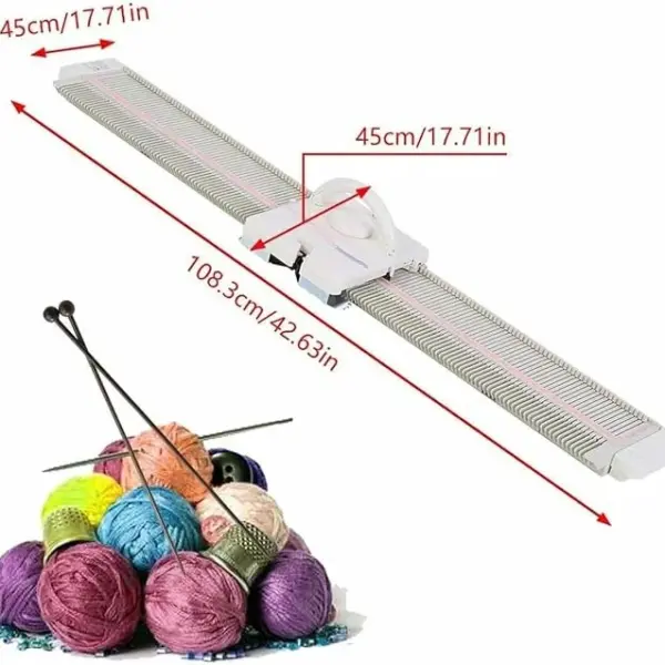Automatic Knitting Machine, Craft Plastic Home Knitting Machine, Hand Knitting Yarns,Home Sewing Tool Set
