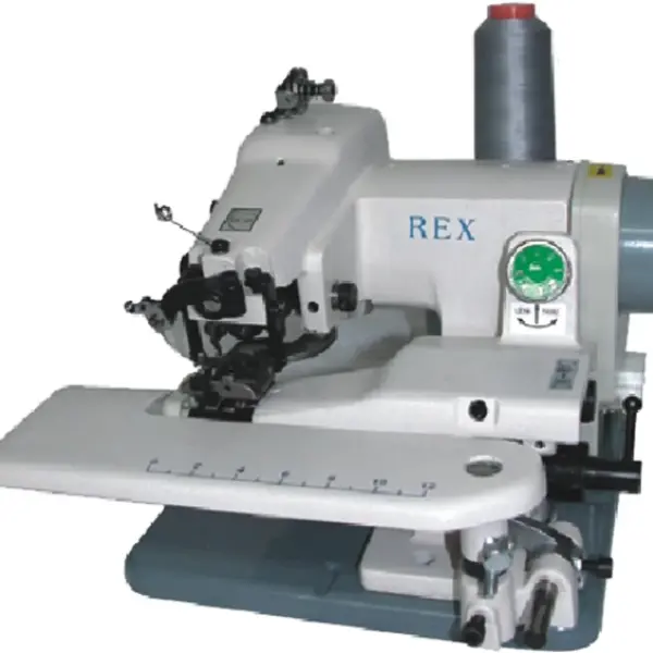 REX RX-518 All Metal Construction Portable Professional Grade Desktop Blindstitch, Cuffs, Failling Slack Bottoms, Hemming Dresses, Skirt and Coat Bottoms, Draperies, Negligees, Undergarments, Lapel Padding, Blouses Sleeves Machine, Gray
