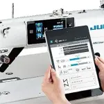 JukiIKonix DDL9000C-FMS Full Digital Tension, Pressure, Foot Lift, Trimmers, BackTack, Needle Pos, Stitch Length, Feed Height, Direct Drive,Control Box,Table