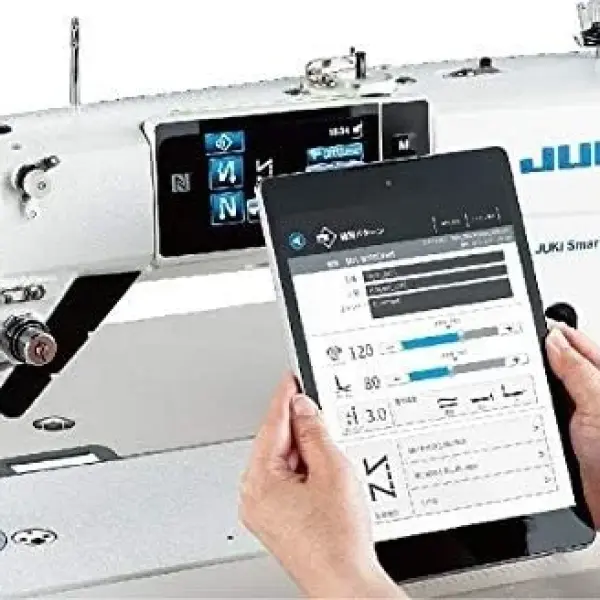 JukiIKonix DDL9000C-FMS Full Digital Tension, Pressure, Foot Lift, Trimmers, BackTack, Needle Pos, Stitch Length, Feed Height, Direct Drive,Control Box,Table