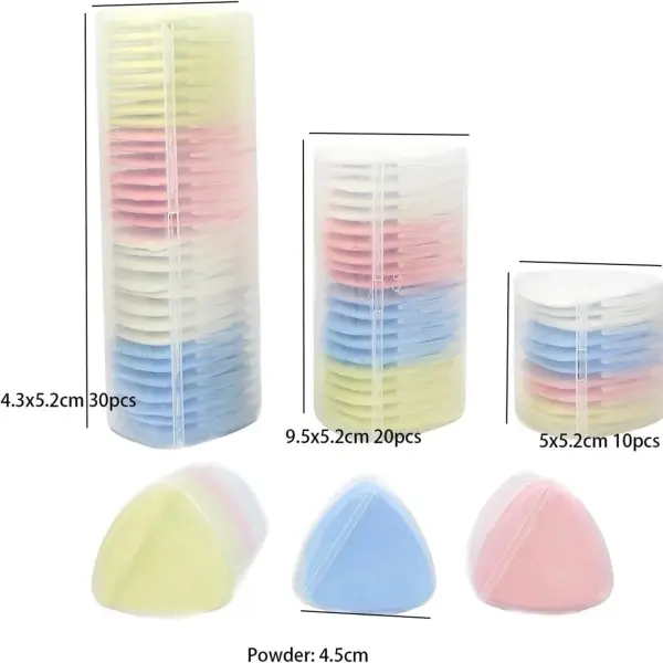 XIDONGTRE Tailors Chalk Fabric Chalk, Fabric Markers Patchwork DIY Tool Set Multiple Sizes 20/10/30pcs(30pcs)