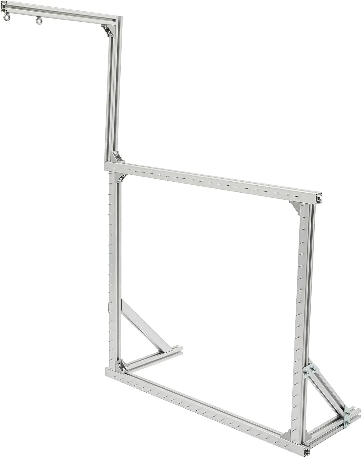Tufting Frame,35.43" Aluminium Alloy Frame Tufting Kit,Tabletop Rug Making Tool for Tufting Devices,Punching Needles,Carpets,Tapestry Making