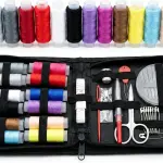 85 Pieces Sewing Kit Box with Thread, Needles & Scissors – Complete Sui Dhaga Tailoring Accessories Set with Needle Threader, Measuring Tape & Buttons – Portable Travel Stitching Kit for Home & Sewing